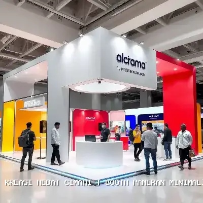 Booth Pameran Minimalis Cimahi: Desain Custom & Finishing Rapi