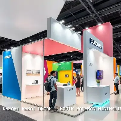 Booth Pameran Minimalis Demak