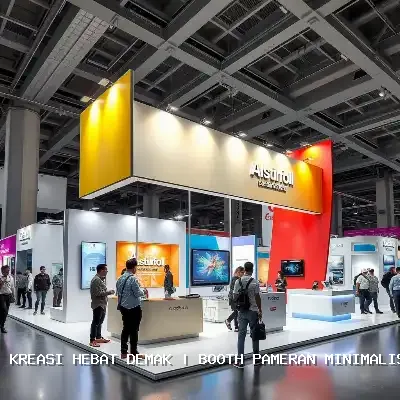 Booth Pameran Minimalis Demak