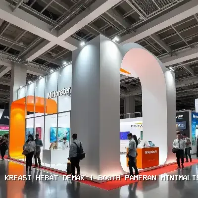 Booth Pameran Minimalis Demak