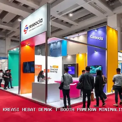 Booth Pameran Minimalis Demak
