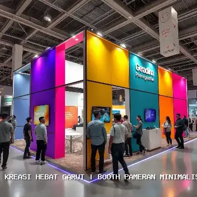 Booth Pameran Minimalis Garut: Desain Custom & Finishing Rapi