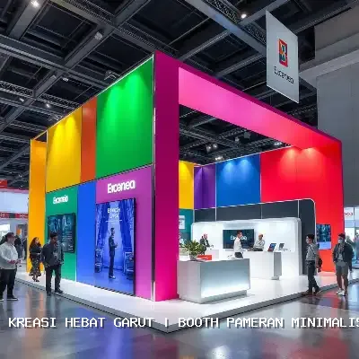 Booth Pameran Minimalis Garut: Desain Custom & Finishing Rapi