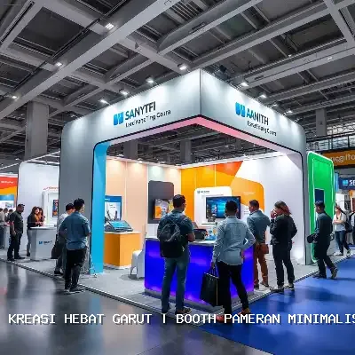 Booth Pameran Minimalis Garut: Desain Custom & Finishing Rapi