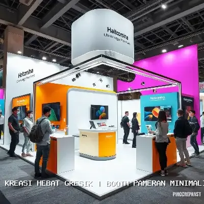 Booth Pameran Minimalis Gresik