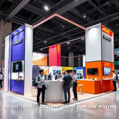Booth Pameran Minimalis Gresik
