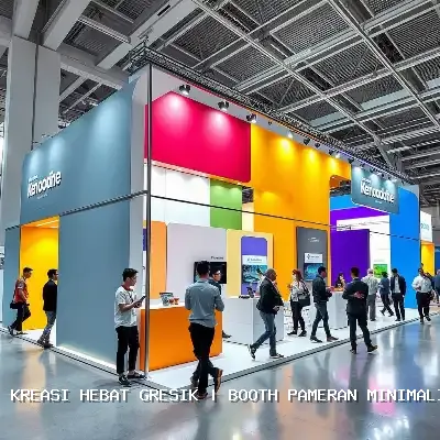 Booth Pameran Minimalis Gresik