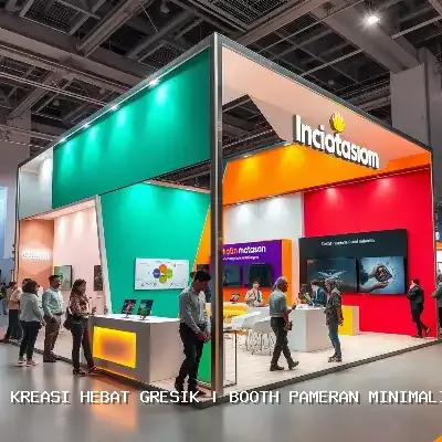 Booth Pameran Minimalis Gresik