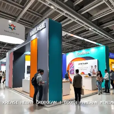 booth pameran minimalis Grobogan