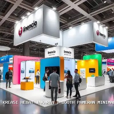 Booth Pameran Minimalis Jakarta – Desain Custom & Finishing Rapi