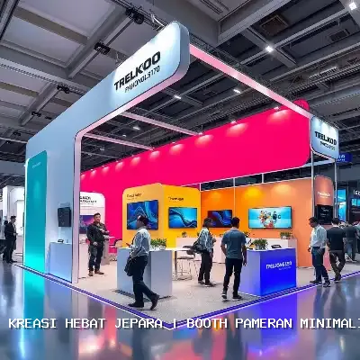 Booth Pameran Minimalis Jepara