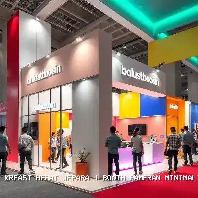 Booth Pameran Minimalis Jepara