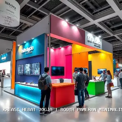 Booth Pameran Minimalis Jogja