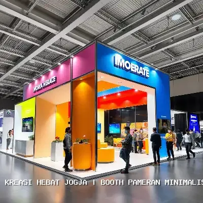 Booth Pameran Minimalis Jogja