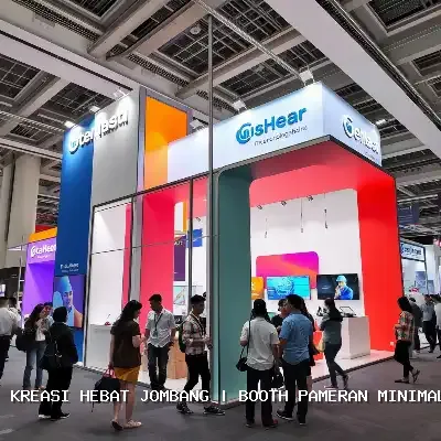 Booth Pameran Minimalis Jombang