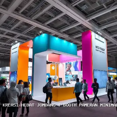 Booth Pameran Minimalis Jombang