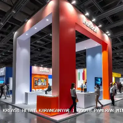 booth pameran minimalis Karanganyar