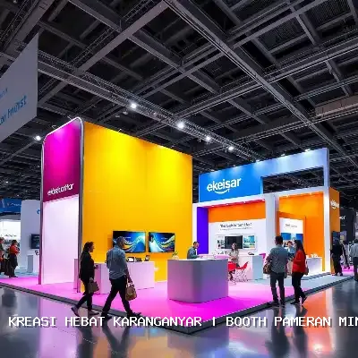Booth Pameran Minimalis Karanganyar