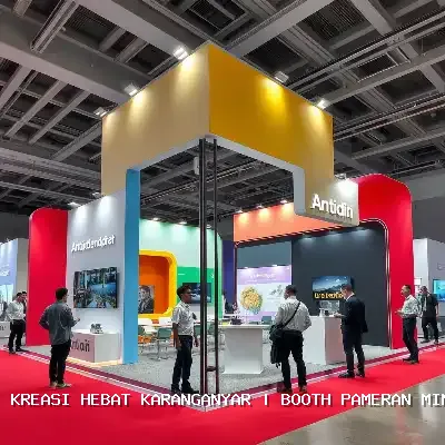 Booth Pameran Minimalis Karanganyar