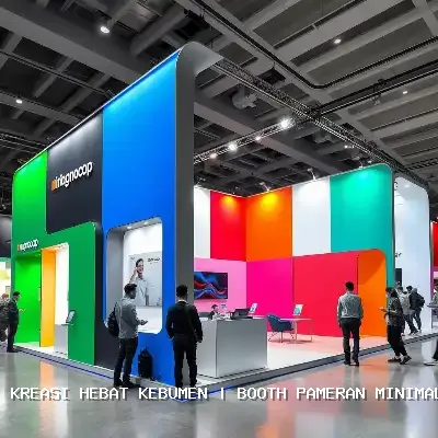 booth pameran minimalis Kebumen