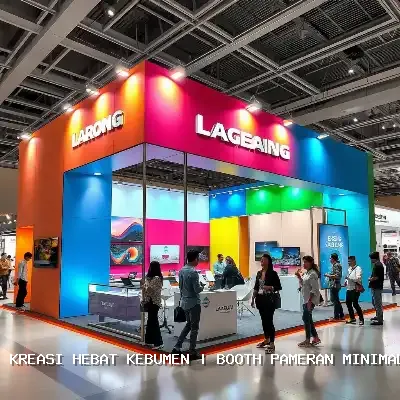 Booth Pameran Minimalis Kebumen – Kreasi Hebat Kebumen