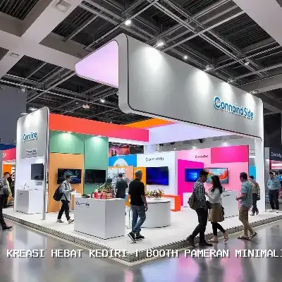 booth pameran minimalis Kediri