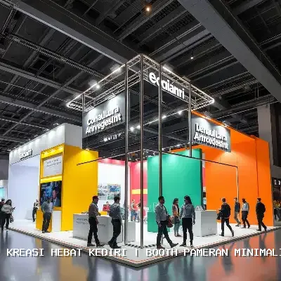 Booth Pameran Minimalis Kediri