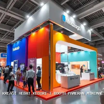Booth Pameran Minimalis Kediri