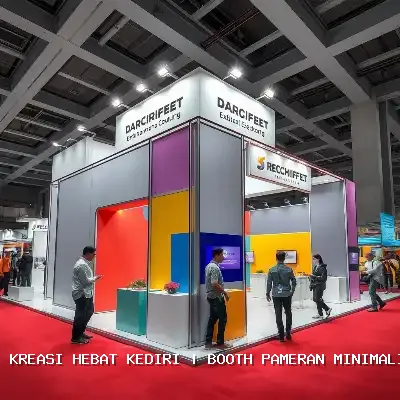 Booth Pameran Minimalis Kediri