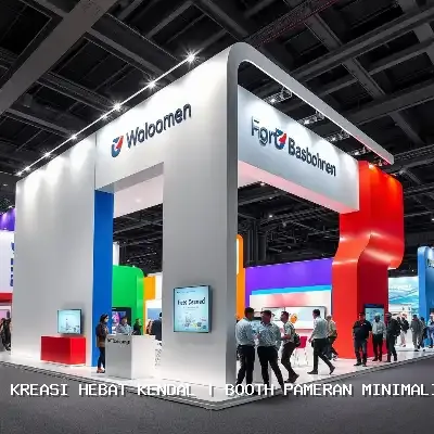 Booth Pameran Minimalis Kendal