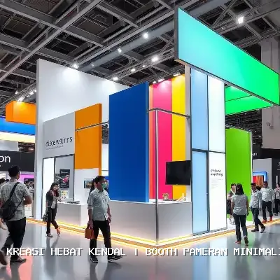 Booth Pameran Minimalis Kendal