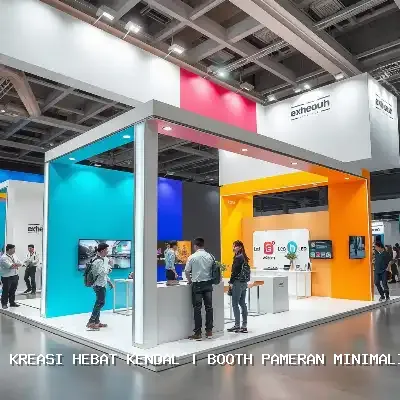 Booth Pameran Minimalis Kendal