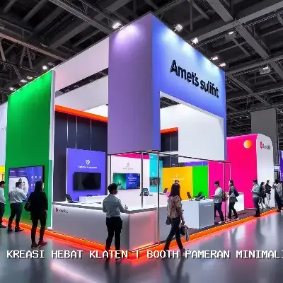 Booth Pameran Minimalis Klaten