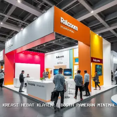 Booth Pameran Minimalis Klaten