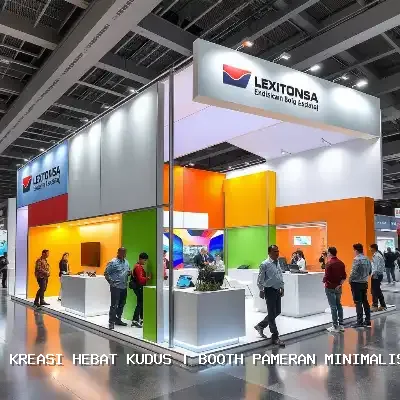 booth pameran minimalis Kudus