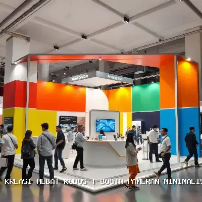 Booth Pameran Minimalis Kudus