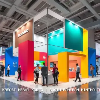 Booth Pameran Minimalis Kudus
