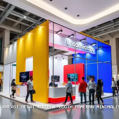 Booth Pameran Minimalis Kudus