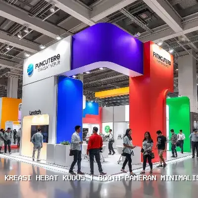 Booth Pameran Minimalis Kudus