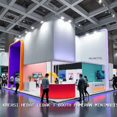 Booth Pameran Minimalis Lebak