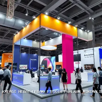 Booth Pameran Minimalis Lebak