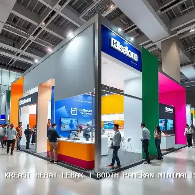 Booth Pameran Minimalis Lebak