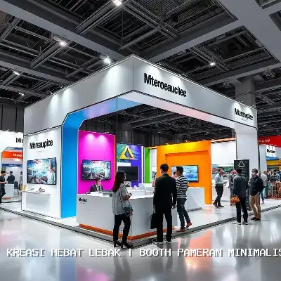 Booth Pameran Minimalis Lebak