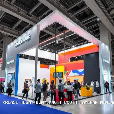 Booth Pameran Minimalis Lumajang