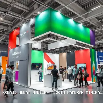 booth pameran minimalis Madiun