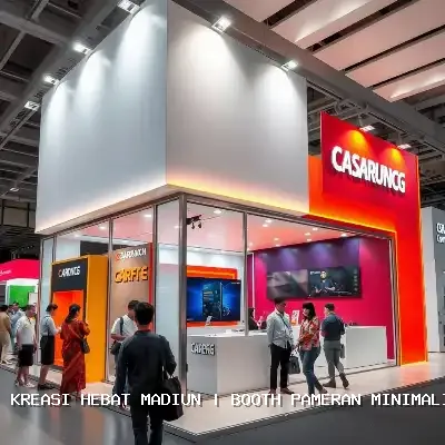 Booth Pameran Minimalis Madiun – Solusi Kontraktor Ahli
