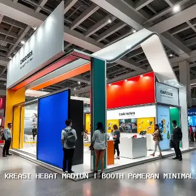 Booth Pameran Minimalis Madiun – Solusi Kontraktor Ahli