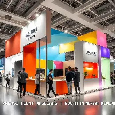 booth pameran minimalis Magelang