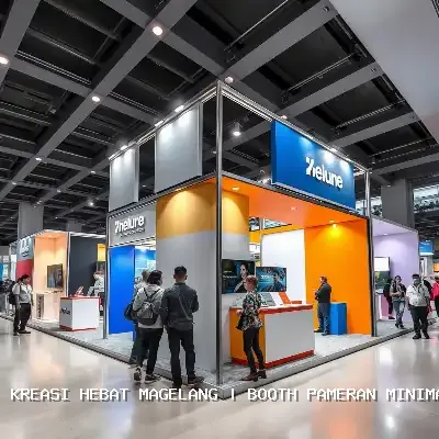 Booth Pameran Minimalis Magelang