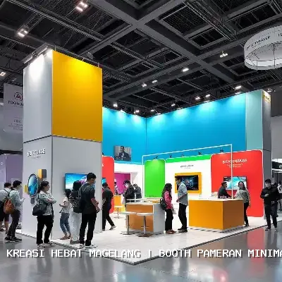 Booth Pameran Minimalis Magelang